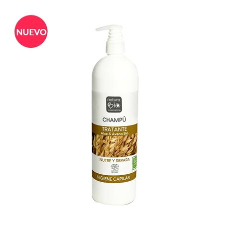 línea capilar CHAMPU TRATANTE ALOE VERA & AVENA BIO 740ML