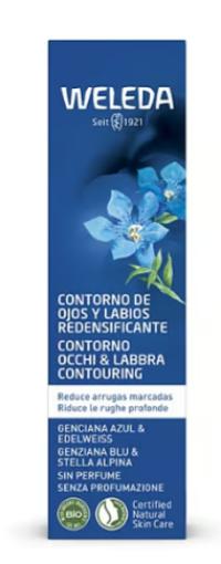 línea facial CONTORNO DE OJOS Y LABIOS REDENSIFICANTE CON GENCIANA AZUL Y EDELWEISS BIO 10ML