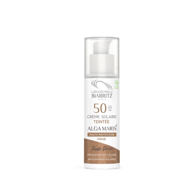 jaleas y energeticos CREMA SOLAR CON COLOR SPF 50 DORADO BIO 50 ML