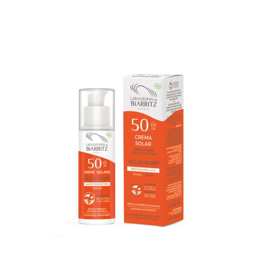 jaleas y energeticos CREMA SOLAR FACIAL FACTOR 50 BIO 50ML