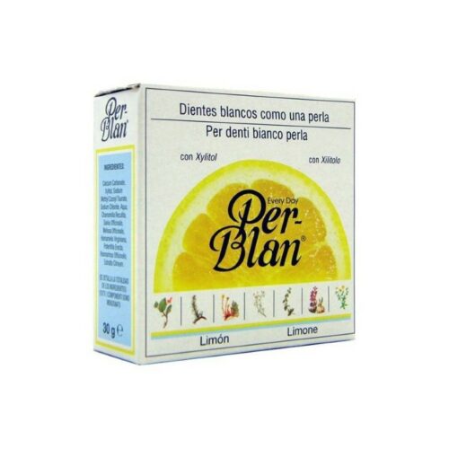 higiene bucal DENTIFRICO PER BLAN POLVO LIMON 30 G