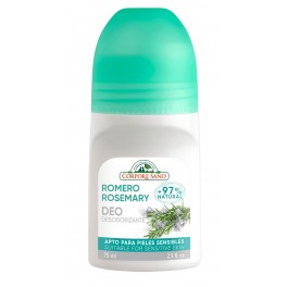 línea corporal DESODORANTE MINERAL ROMERO ROLL-ON 75 ML