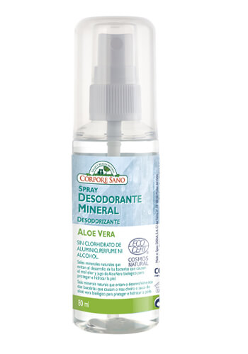 jaleas y energeticos DESODORANTE MINERAL SPRAY 80ML