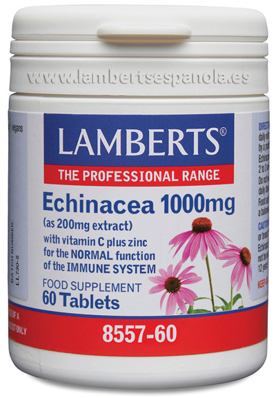 jaleas y energeticos ECHINACEA  1000MG 60 COMP