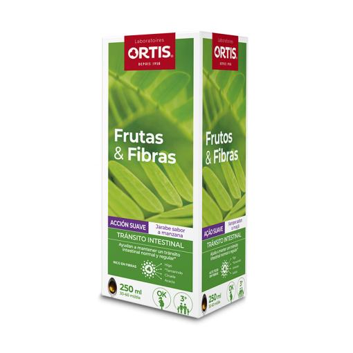 jaleas y energeticos FRUTAS Y FIBRAS ACCION SUAVE +3 AÑOS 250ML