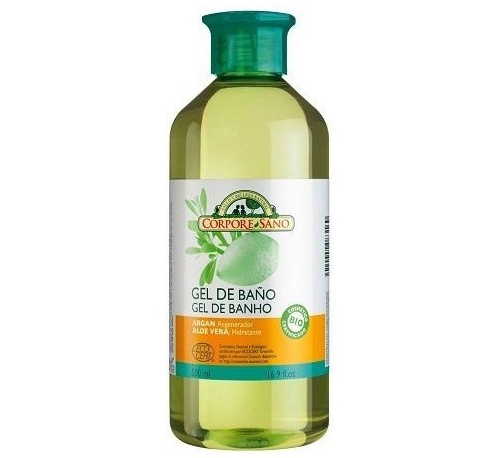 jaleas y energeticos GEL DE BAÑO ARGAN Y ALOE 500ml ECO