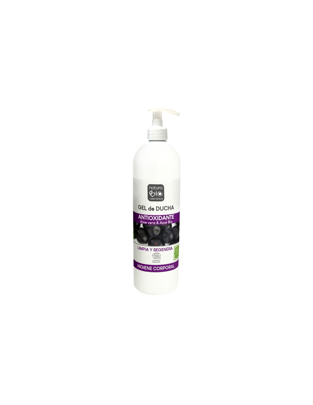 jaleas y energeticos GEL DE DUCHA ANTIOXIDANTE ALOE VERA & ACAI BIO 740ML