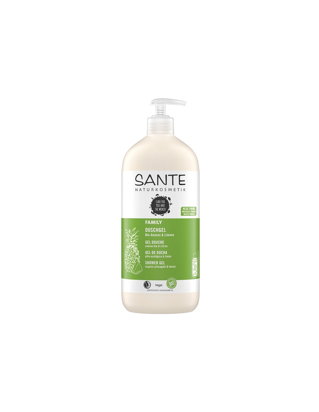 jaleas y energeticos GEL DE DUCHA LIMON Y PIÑA BIO 950ML