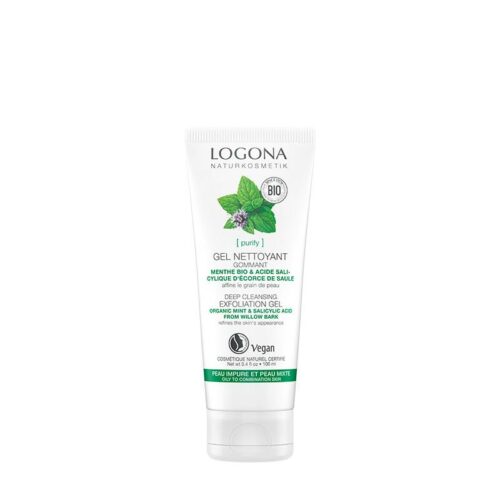 línea facial GEL PEELING LIMPIEZA PROFUNDA MENTA Y ACIDO SALICILICO BIO 100ML