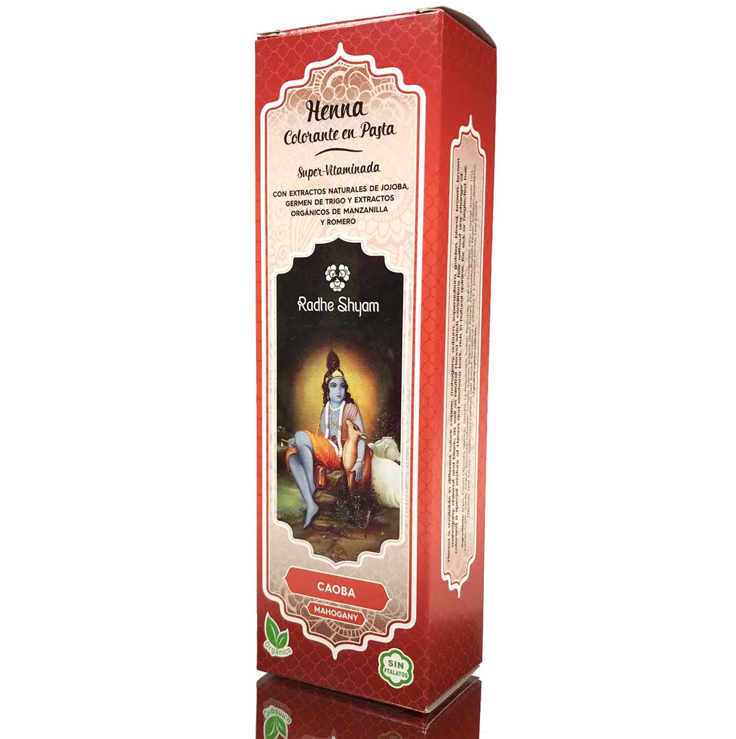 jaleas y energeticos HENNA CAOBA PASTA 200ML