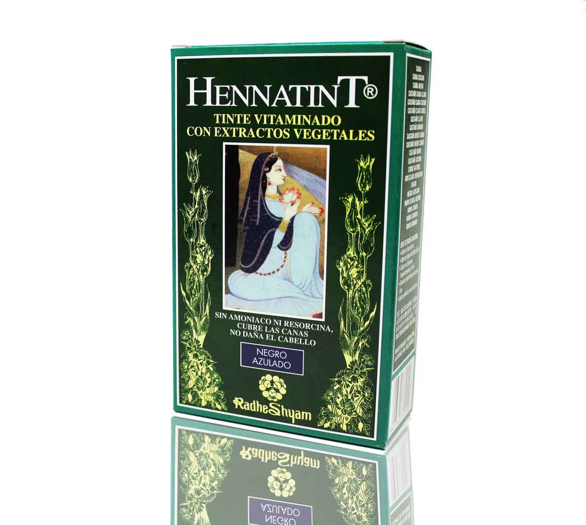 jaleas y energeticos HENNATINT 2 NEGRO AZULADO 60+60ML