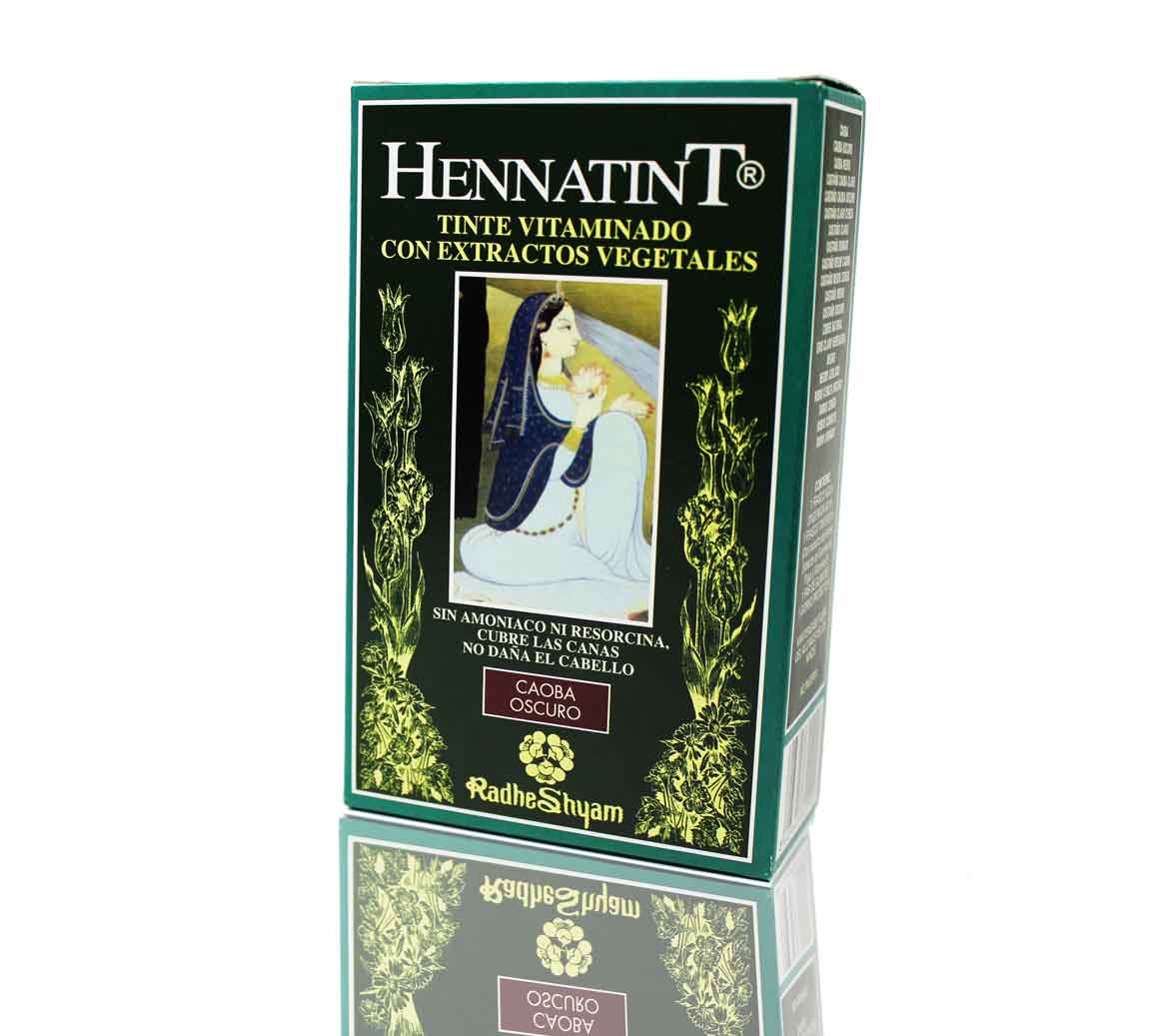 jaleas y energeticos HENNATINT CAOBA OSCURO 60+60ML