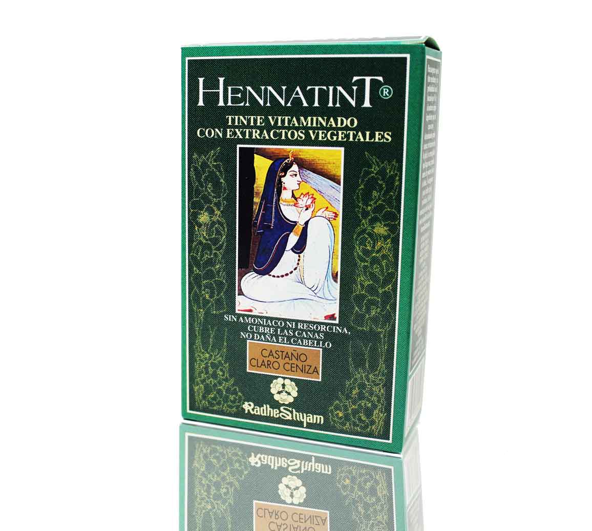 jaleas y energeticos HENNATINT CASTAÑO CLARO CENIZA 60+60 ML