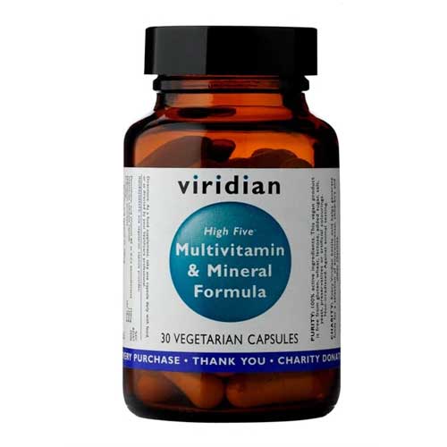 vitaminas y minerales High Five Multivitamin & Mineral Formula 30 cap