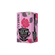 plantas en filtro INFUSION LOVE ME TRULY BIO 20 BOLSAS