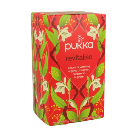 plantas en filtro INFUSION PUKKA REVITALIZANTE BIO 2GR X 20FILTOS