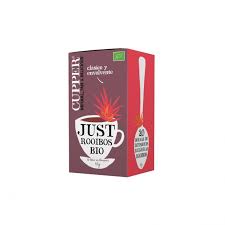 jaleas y energeticos INFUSIÓN JUST ROOIBOS BIO, 20 BOLSAS