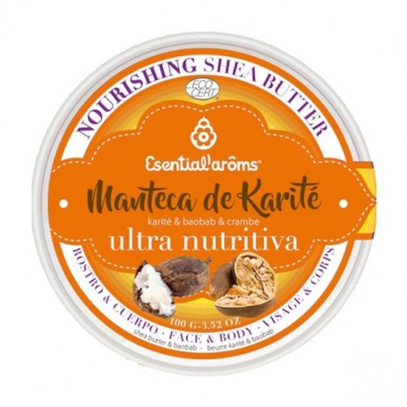 jaleas y energeticos MANTEKA DE KARITE ULTRA NUTRITIVA 100GRS