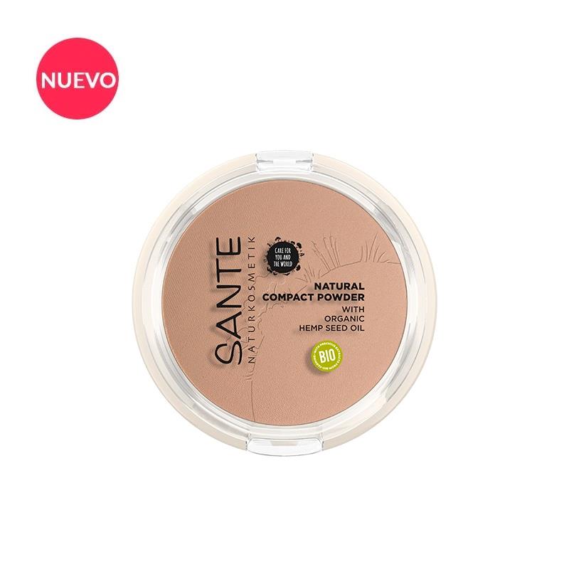 jaleas y energeticos MAQUILLAJE COMPACTO 02 NEUTRAL BEIGE BIO 9GRS