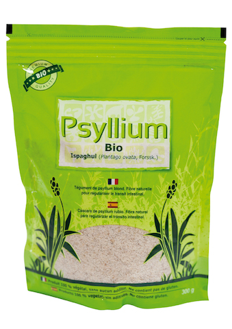 jaleas y energeticos PSYLLIUM (PLANTAGO OVATA) BIO 300G s/gluten