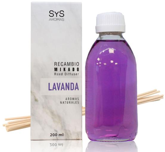 jaleas y energeticos RECAMBIO MIKADO LAVANDA 200 ML + PALOS