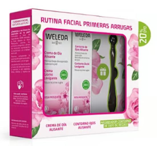 jaleas y energeticos RUTINA FACIAL PRIMERAS ARRUGAS ROSA MOSQUETA