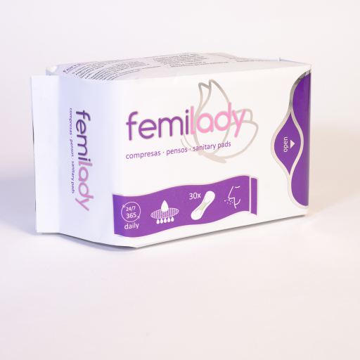 jaleas y energeticos SALVASLIP FEMILADY  30UDS