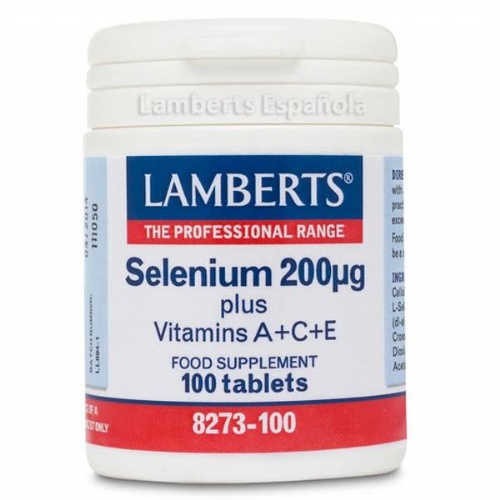 jaleas y energeticos SELENIUM 200MCG ACE 100 CAPS