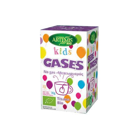 jaleas y energeticos TISANA KIDS GASES 20 FILTROS BIO