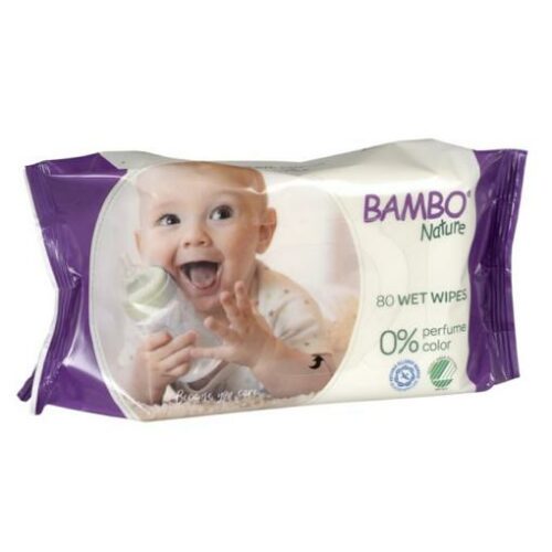 higiene infantil TOALLITAS HUMEDAS DESECHABLES PARA BEBE ECO 80unds