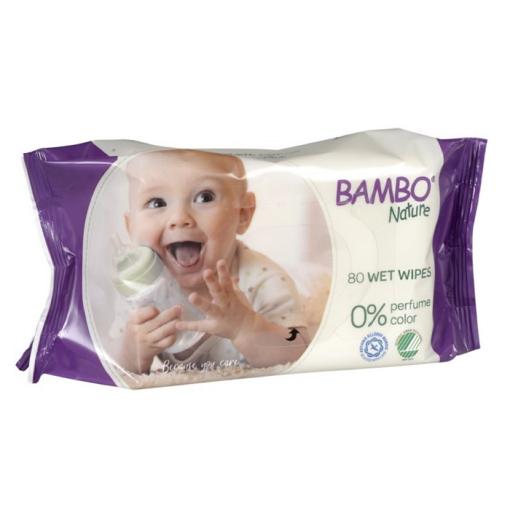 jaleas y energeticos TOALLITAS HUMEDAS DESECHABLES PARA BEBE ECO 80unds