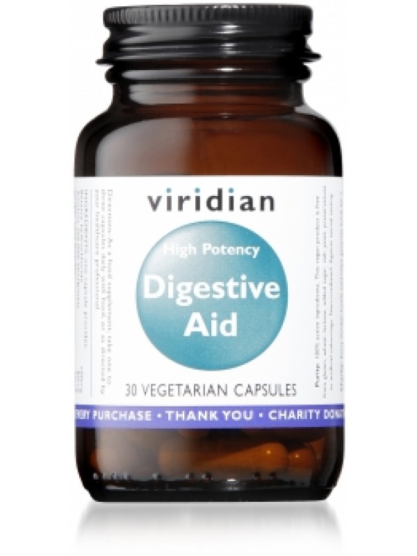 jaleas y energeticos VIRIDIAN HIGH POTENCY DIGESTIVE AID 30 CAPS