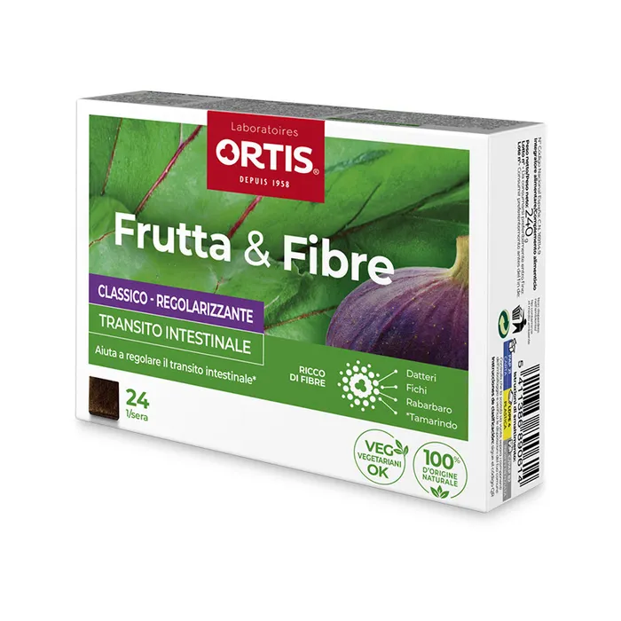 jaleas y energeticos FRUTA Y FIBRA CLASSIC  24 CUBITOS