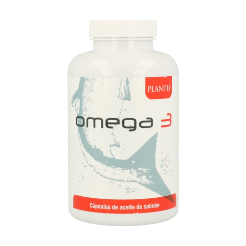 Omega 3 de Plantis en Herbolario de Guardia. Suplemento con aceite de salmón para la salud cardiovascular. 450 cápsulas ricas en EPA y DHA para mejorar triglicéridos y función cerebral.