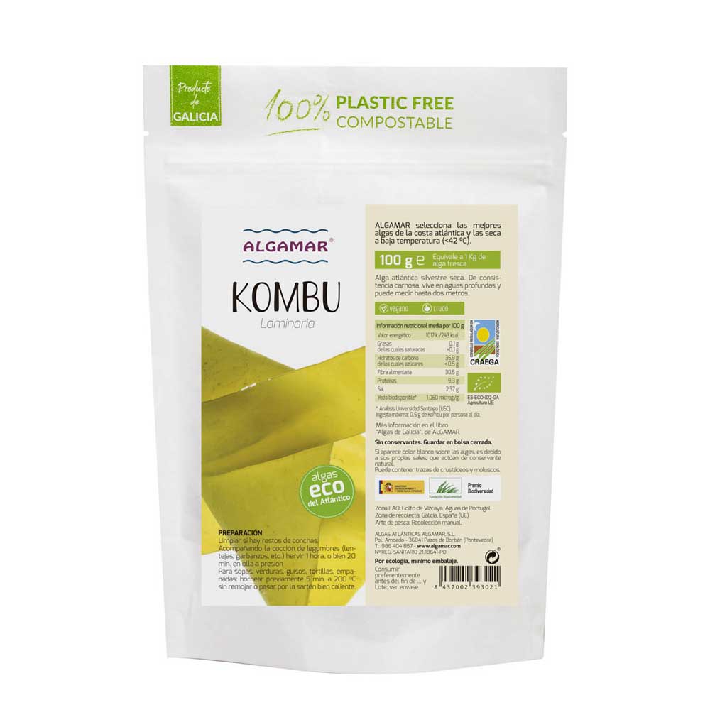 jaleas y energeticos ALGA KOMBU BIO 100GR