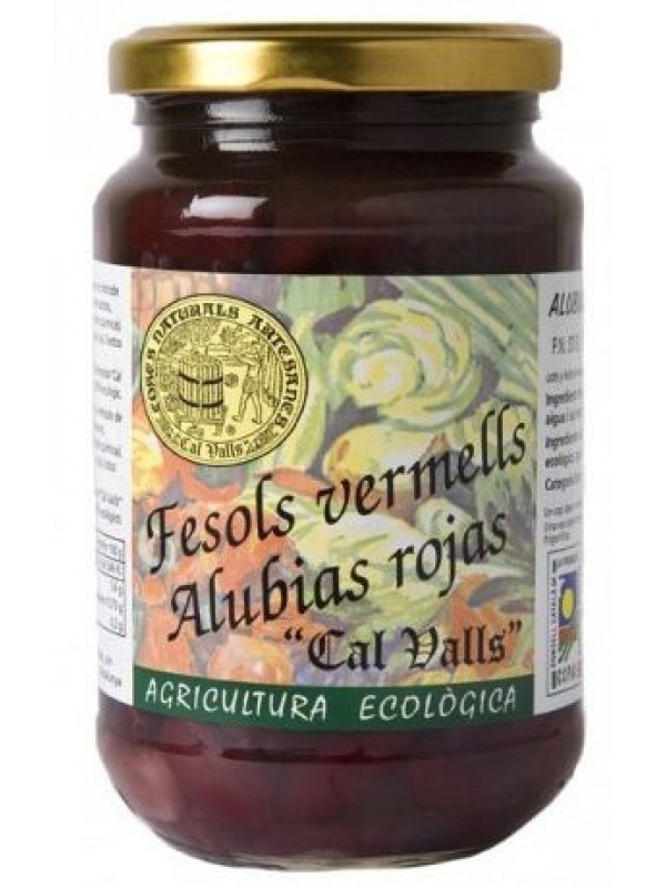 jaleas y energeticos ALUBIAS ROJAS COCIDAS BIO 220 GR