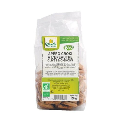 aperitivos y frutos secos APERITIVO ESPELTA SESAMO COMINO NEGRO BIO 150GR