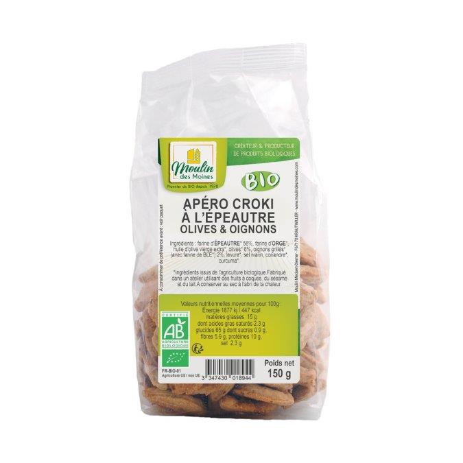 jaleas y energeticos APERITIVO ESPELTA SESAMO COMINO NEGRO BIO 150GR