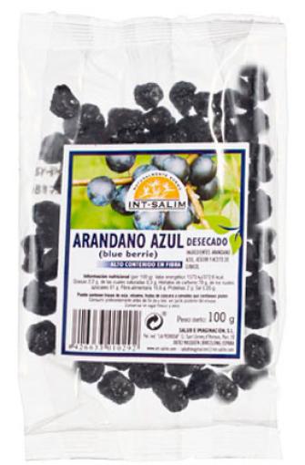 jaleas y energeticos ARANDANO AZUL DESECADO100 GR