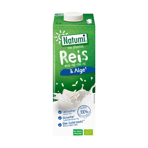 bebidas BEBIDA DE ARROZ Y ALGA BIO 1L