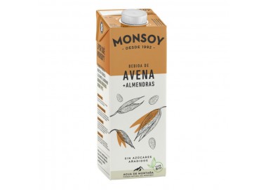 bebidas BEBIDA DE AVENA CON ALMENDRA 1L