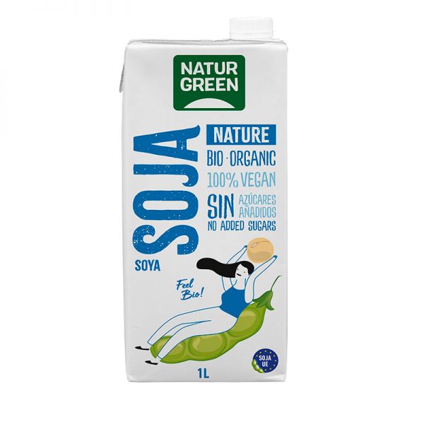 jaleas y energeticos BEBIDA SOJA NATURE  Bio  1L