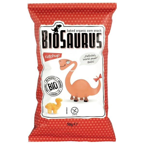 jaleas y energeticos BIOSAURIOS KETCHUP 50grs