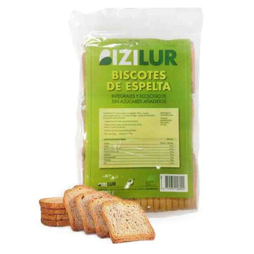 pan BISCOTES DE ESPELTA INTEGRALES ECO 450 grs