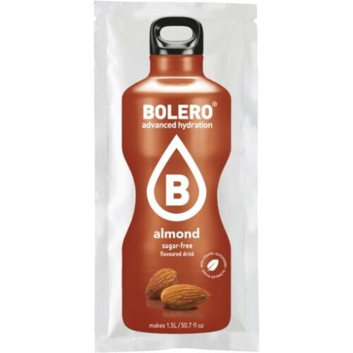 bebidas solubles BOLERO ALMENDRA CON STEVIA SOBRE 9GR