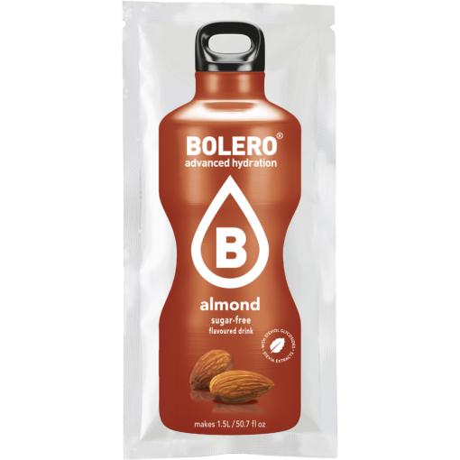 jaleas y energeticos BOLERO ALMENDRA CON STEVIA SOBRE 9GR