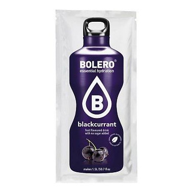 bebidas solubles BOLERO GROSELLA BLACKCURRANT SOBRE 9GRS