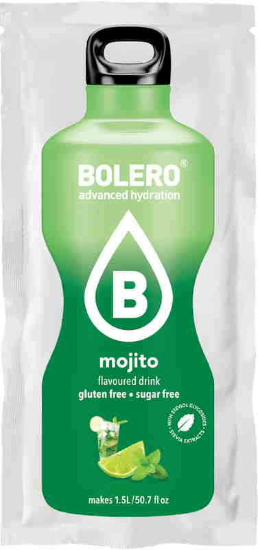 bebidas solubles BOLERO MOJITO SOBRE 9GR