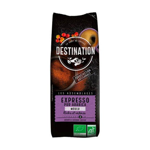 jaleas y energeticos CAFE MOLIDO EXPRESO 100% ARABICA BIO 250G