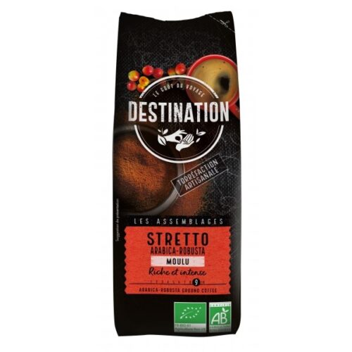 bebidas solubles CAFE MOLIDO STRETTO ITALIANO ARABICA ROBUSTA 250G